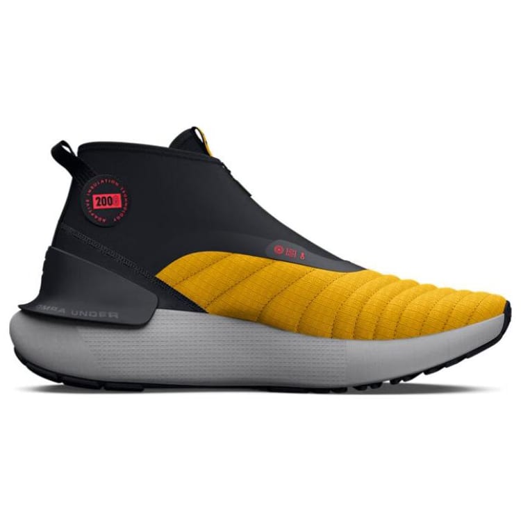 Under Armour HOVR Phantom 3 Tessuto Confortevole Resistente all'Abrasione Traspirante Scarpe da Corsa Mid-top Unisex Oro 3026802-700