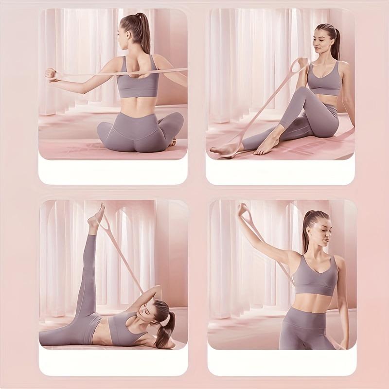 Yoga Resistance Band, High Elasticity for Back Extension To Shape the Body, Strength and Flexibility Training, Gym, Outdoor Spor