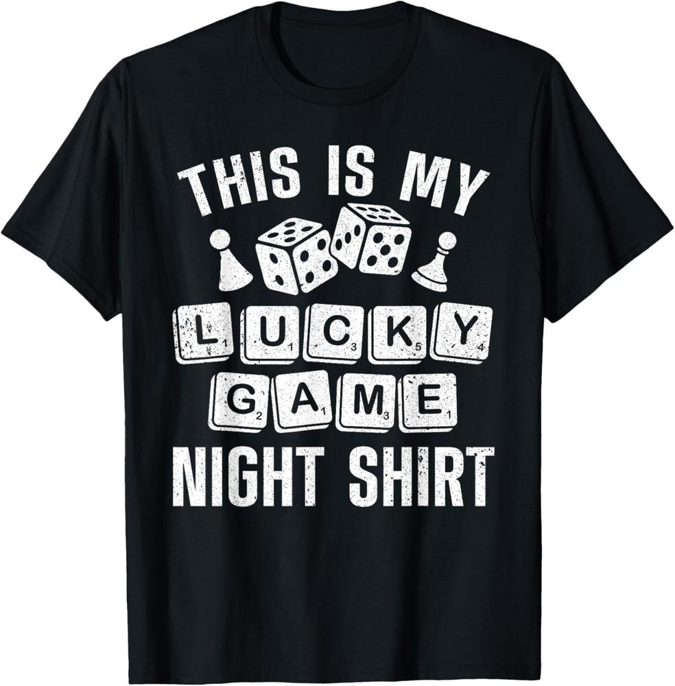 

Крутые настольные игры для мужчин женщин Игра на удачу Вечер игр Подарок для любителя игр Унисекс футболка 2XL