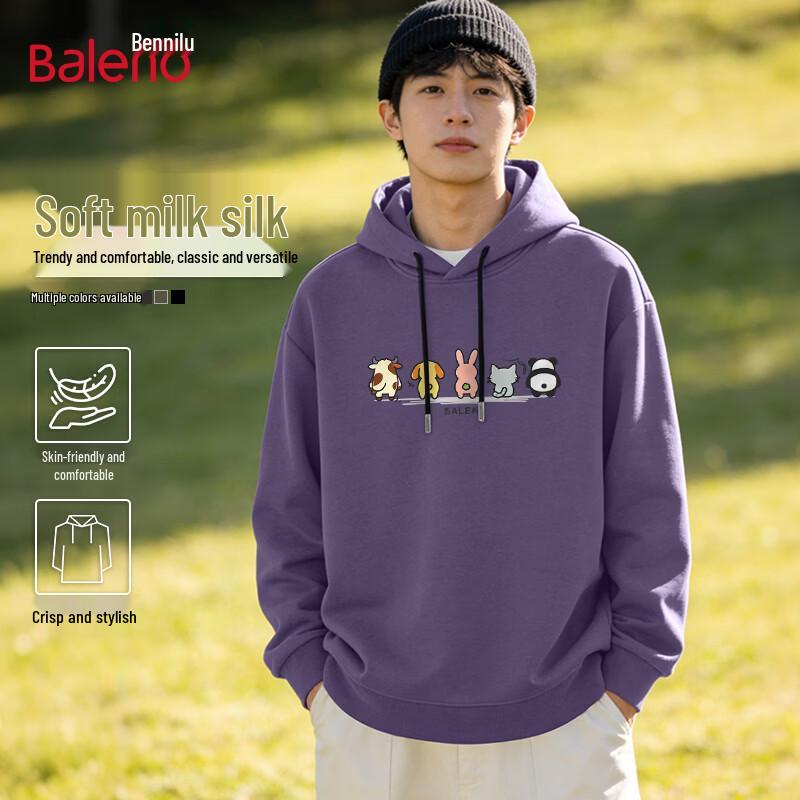 Baleno Men s Heavyweight Graphic Hooded Sweatshirt 3XL