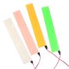 Flexibles EL-Lichtpanel Elektrolumineszente Hintergrundbeleuchtungsstreifenlampe für Zuhause, Auto, Party 30,3x5,3cm