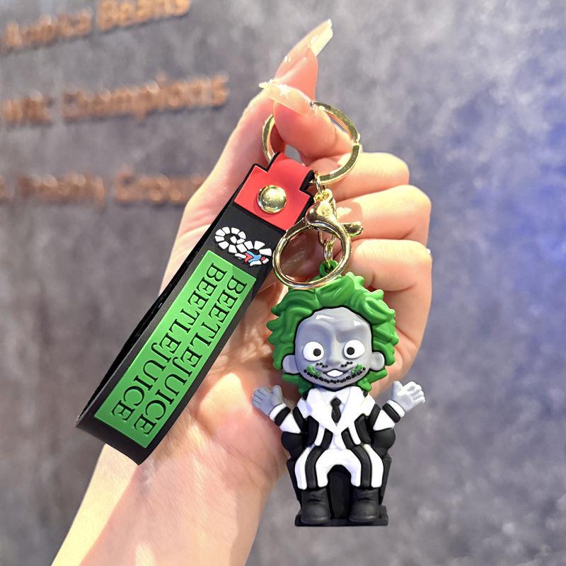 Creative Cartoon Underworld Archmage Keychain Halloween Pendant Couple Cute Car Key Chain Bag Pendant Large size