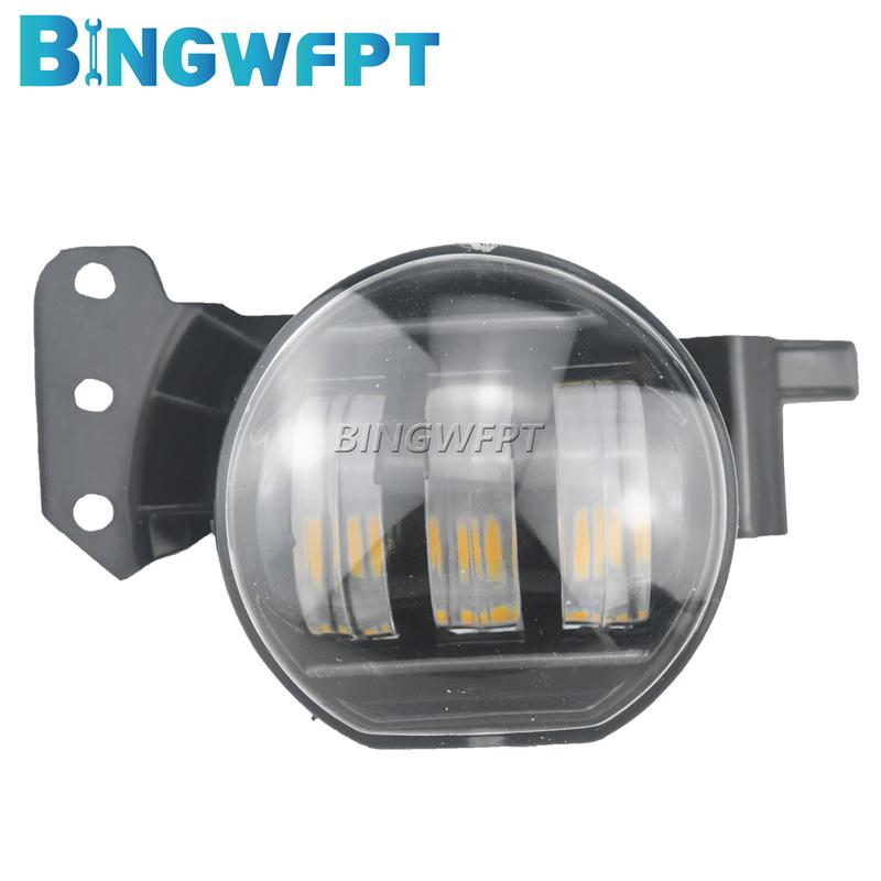 2X Fog Light LED Headlight for BMW E60 E90 E63 E46 323i 325i 525i Car Accessories Fog Lamp Auto Driving Daytime Running Lights
