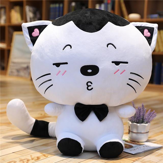 Plush Toy Cute Big Face Cat Soft Doll Girl Sleeping Bed Pillow Large Meng Doll Birthday Gift Girl Confession Gift