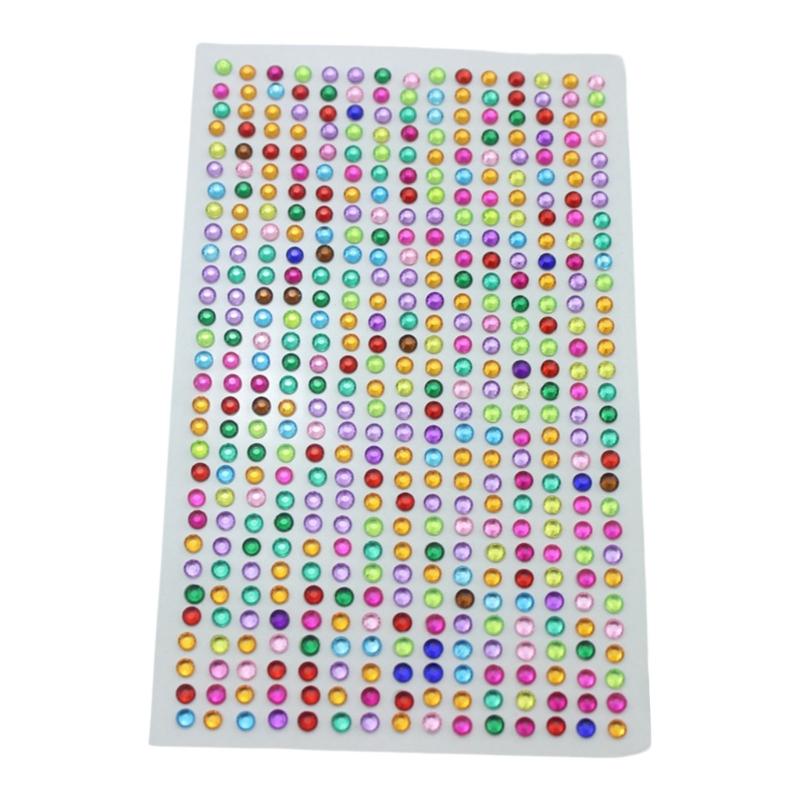Rhinestones Face Stickers Glittering Rhinestones Stickers for Nail Body Makeup Party Weddings Festivals Craft Decoration