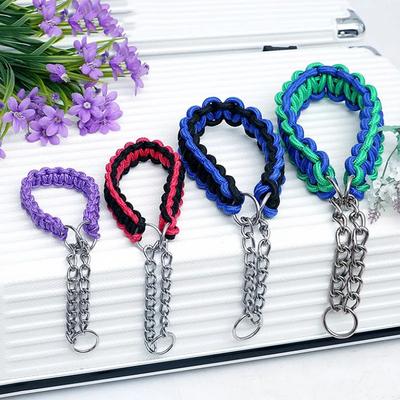 Collare per Cani in Nylon Collare Resistente per Cani di Taglia Grande Guinzaglio Collare per Cani di Taglia Media Grande Gatti Articoli per Animali Domestici