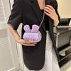 Rhombus embroidery thread fashion bag women's 2025 new Korean version solid color temperament small fragrant style niche design mini change bag