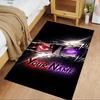 Naruto Character Customize Your Name Floor Rug Office Rug Design for Dining Room Bedrooms Playrooms Dormitory Anti-slip Rug Office Home Decor