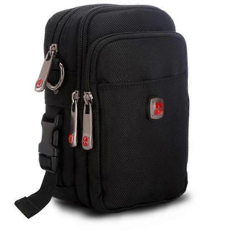 Swiss Army Knife Herre Midjeveske Diagonal Bag Fritidsveske Liten Crossbody Mobiltelefonveske Skulder Liten Bag Fritidsryggsekk