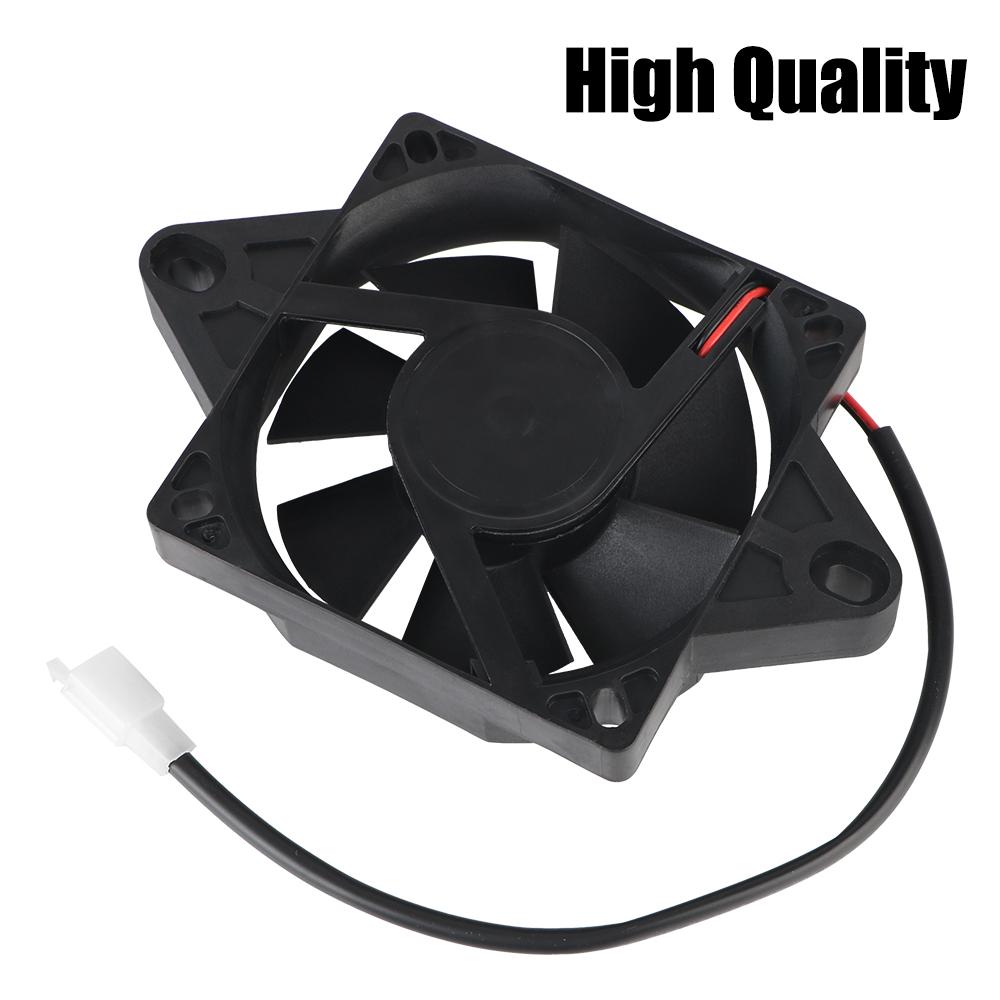 For 150cc 200cc 250cc ATV Engine Radiator Oil Water Tank Cooler 12V Motorbike Accessories Retrofit Kit Motorcycle Cooling Fan