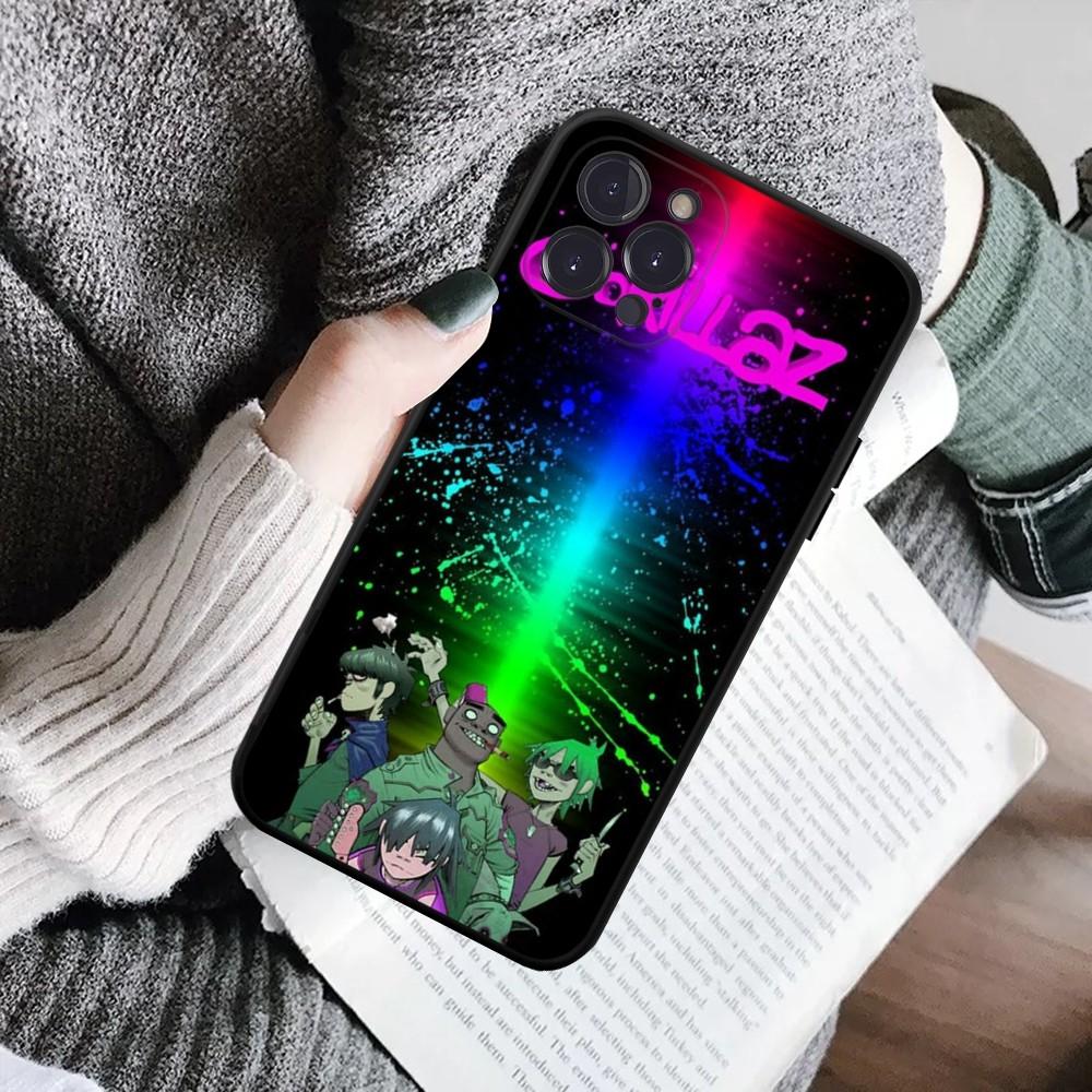 Anime G-Gorillaz Phone Case For IPhone 16 15 8 7 6 6S Plus X SE XR XS 14 11 12 13 Mini Pro Max Mobile Case