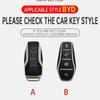 Alloy Car Remote Key Case Cover Shell For BYD Atto 3 Han EV Dolphin Lied Tang Dm Qin PLUS Song Pro MAX Yuan  Protector Keychain