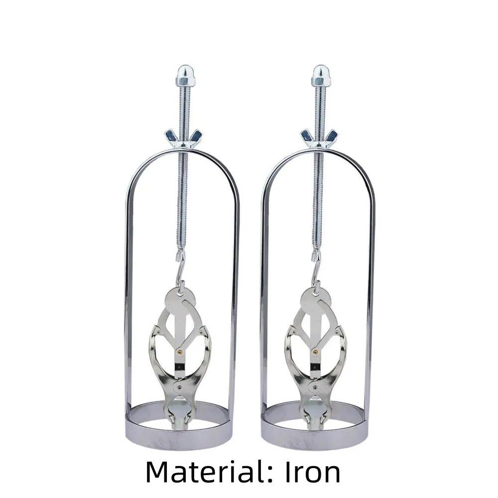 Nipple Clitoris Clamp Labia Clip BDSM Bondage Metal Breast Clips Hanging Stimulate Massage Flirting Sex Toys For Womeen Adult