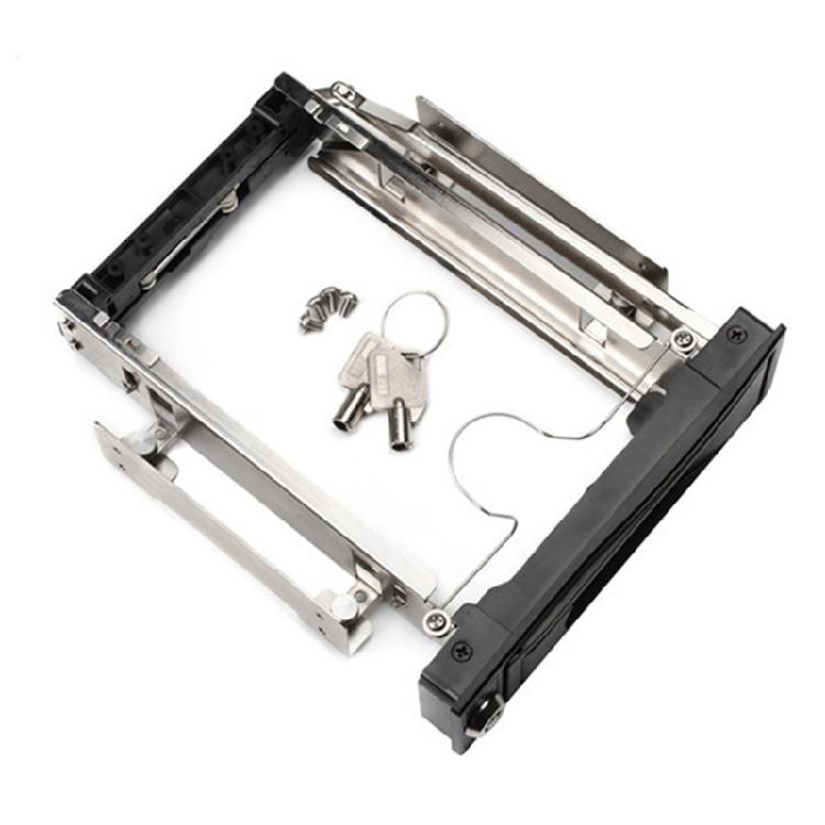 5,25 Zoll Trayless Hot-Swap Mobiles Rack 3,5 Zoll Interne Festplatte SSDs Adapter Hot-Swap Mobiles Rack Festplatten-Schacht Käfig