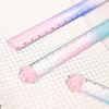 Plastic Straight Ruler Measuring Range 0-15cm for DIY Scrapbooking Drafting