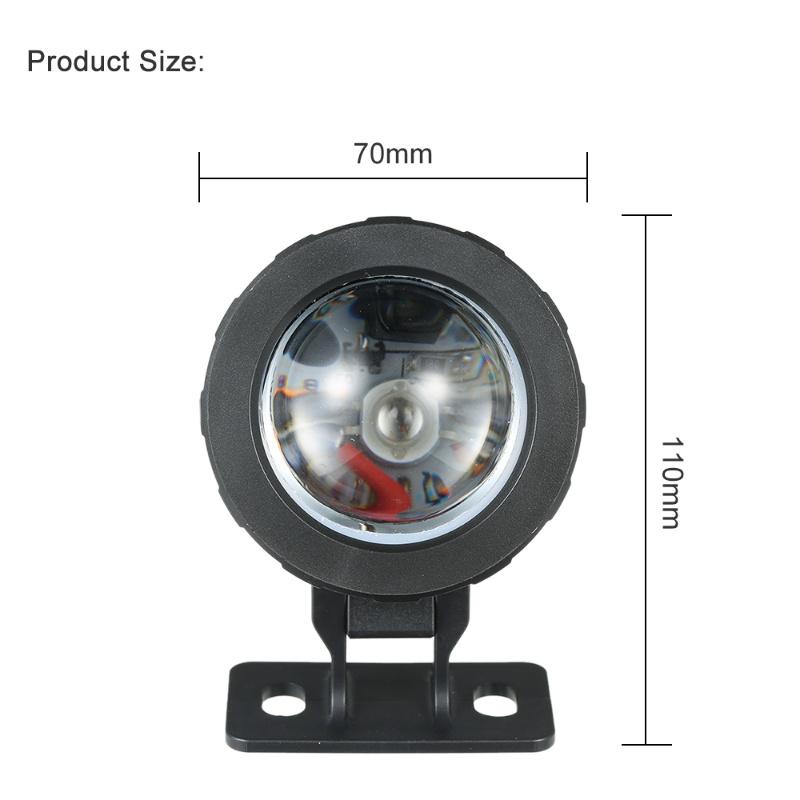 AC/DC 12V 10W RGB LED Underwater Light Submersible Lamp With Remote Control 16 Colors Changing Flash/ Strobe/ Fade/ Smooth 4