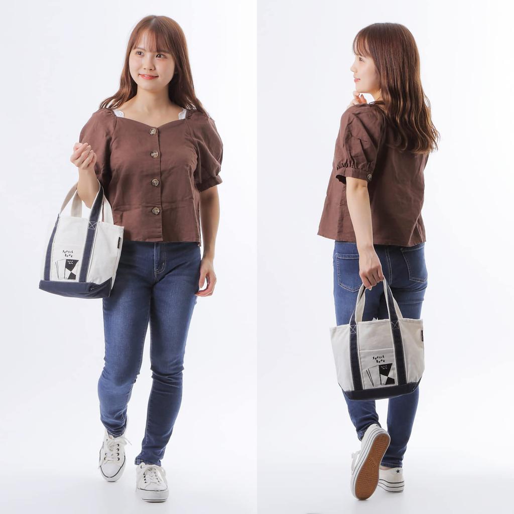 Old Resta Stationery Girls Expo Canvas Retro Tote Bag Mini Tote Kokuyo KOKUYO2