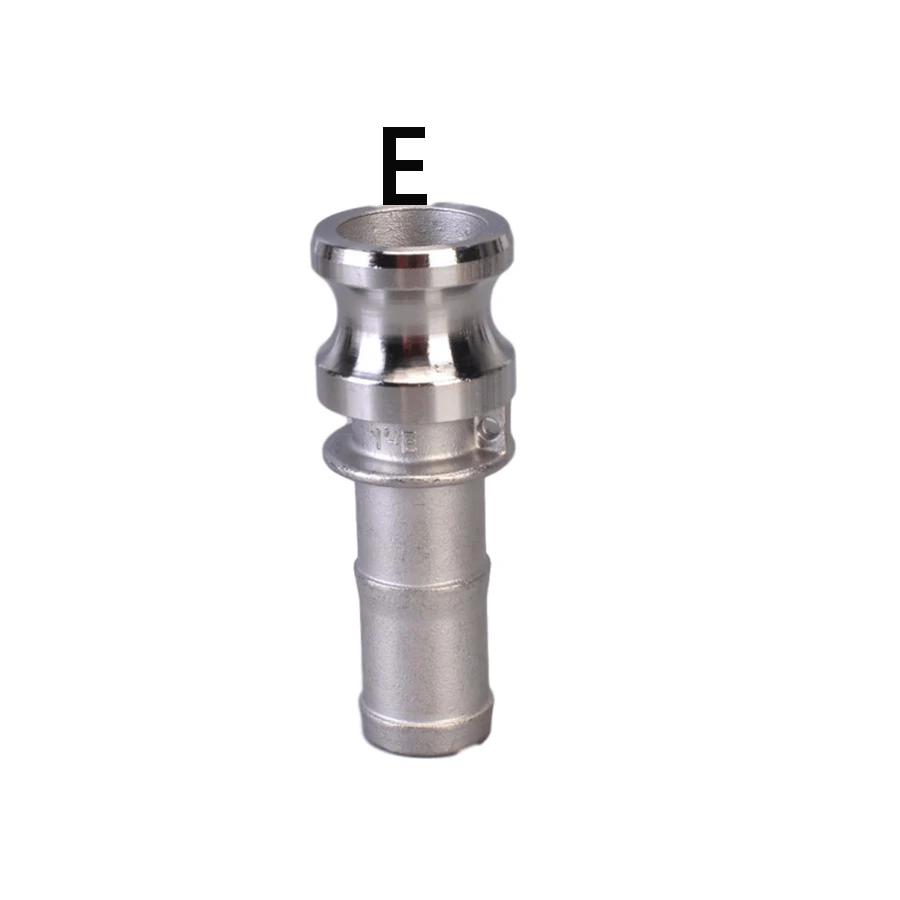 304 316 Stainless 1/2" 3/4" 1" 2"-4" BSP Female Male Camlock Fitting Adapter Barb Quick Disconnect For Hose Pump Homebrew