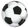 White Football Party Supplies: Disposable Tableware Set with Plates, Cups, and Napkins for Boys' Birthday