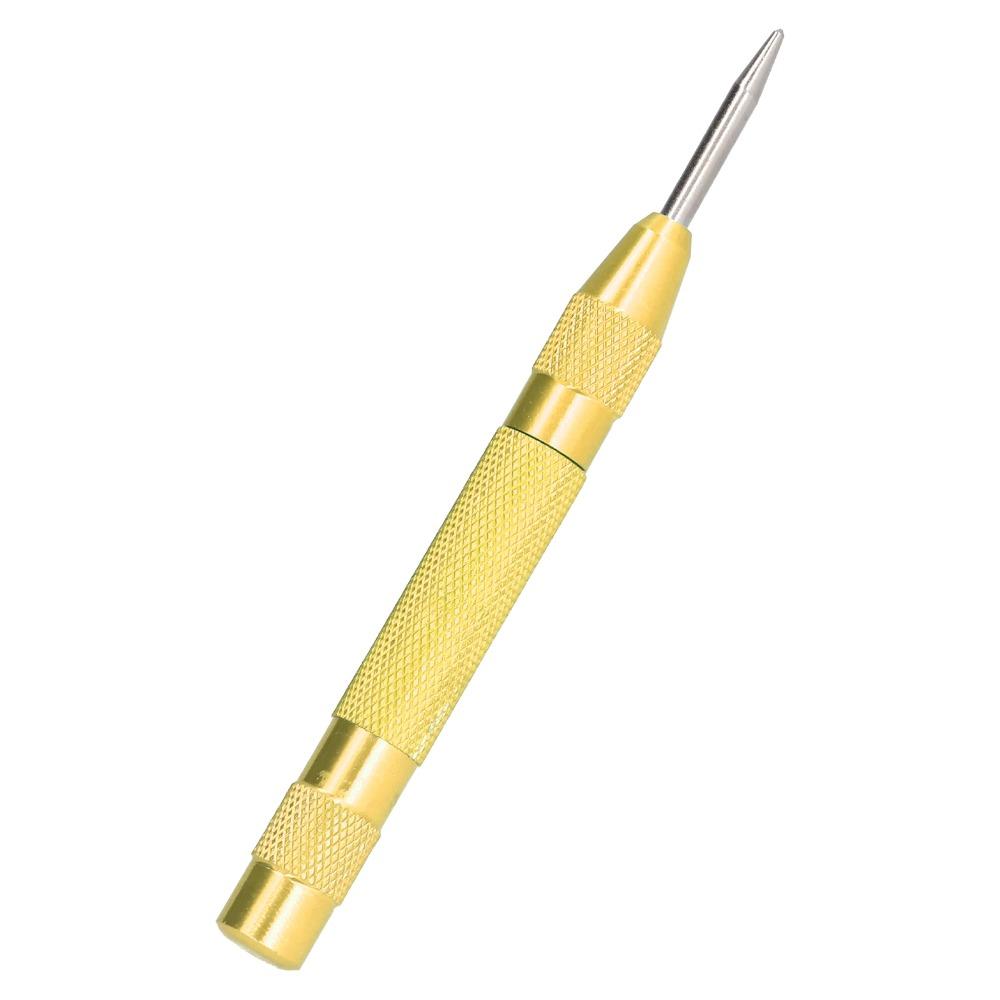 Adjustable Force Automatic Center Punch Removable Tip Metal Center Punch  For Plastic
