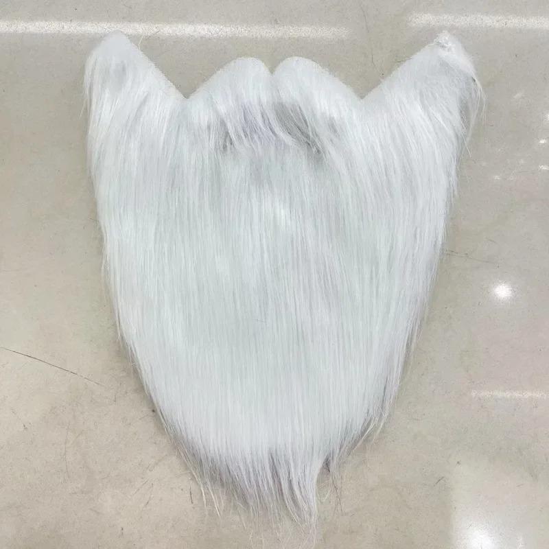 1PC Unisex Fancy Fake Beard Halloween Costume Party Facial Hair Moustache Wig Funny Festival Christmas Supplies Prom Props