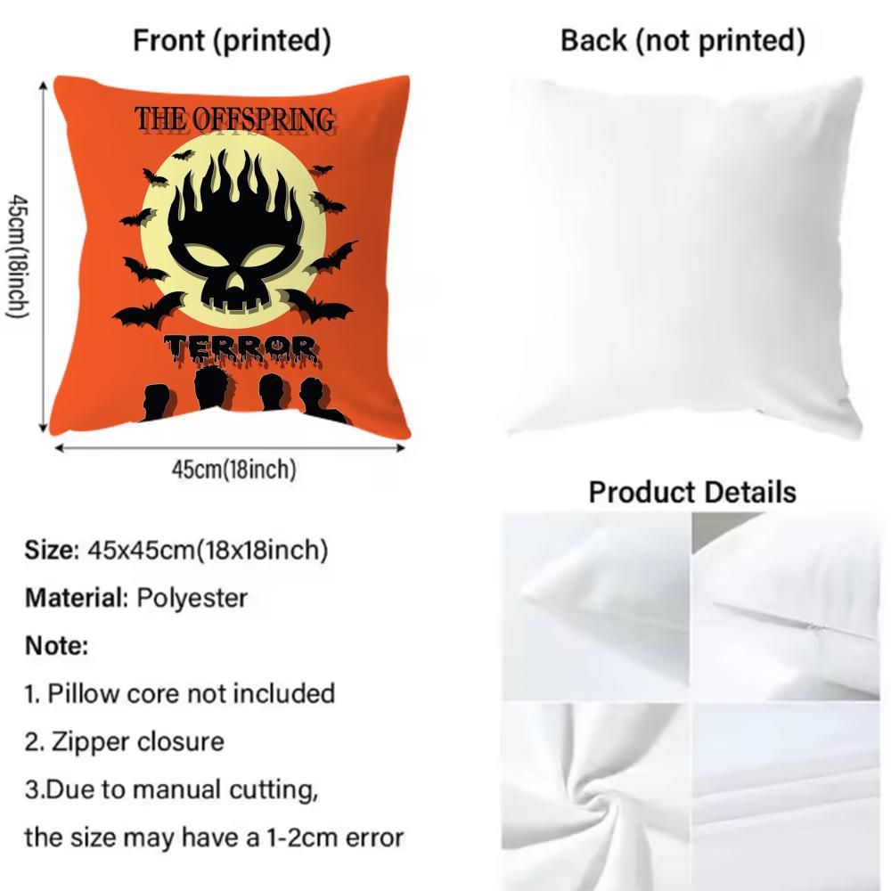 The O-Offspring Cushion Cover Home & Car Dual-Scene Pillow Cover: Reversible For Premium Comfort