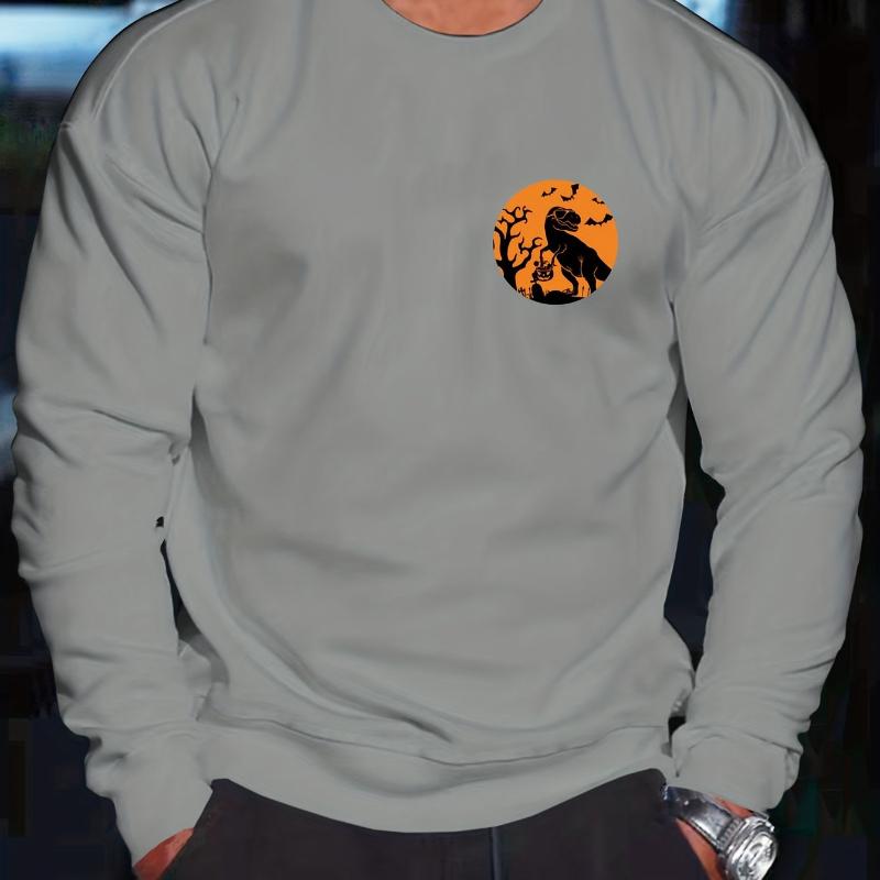 

Не требующая особого ухода повседневная вещь, мужской свитшот с круглым вырезом XXL чёрный