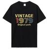Vintage 1979 Limited Edition Birthday T Shirts Gifts Cotton Summer Tshirt Tops Graphic T-shirt Clothing Oversized