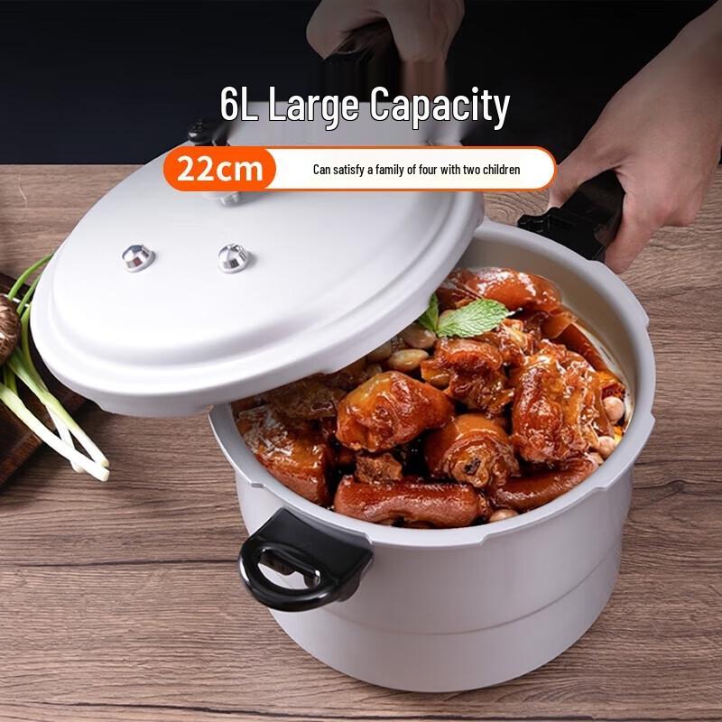 Shuangxi Huakang 6L 304 Stainless Steel Pressure Cooker 22CM/6L