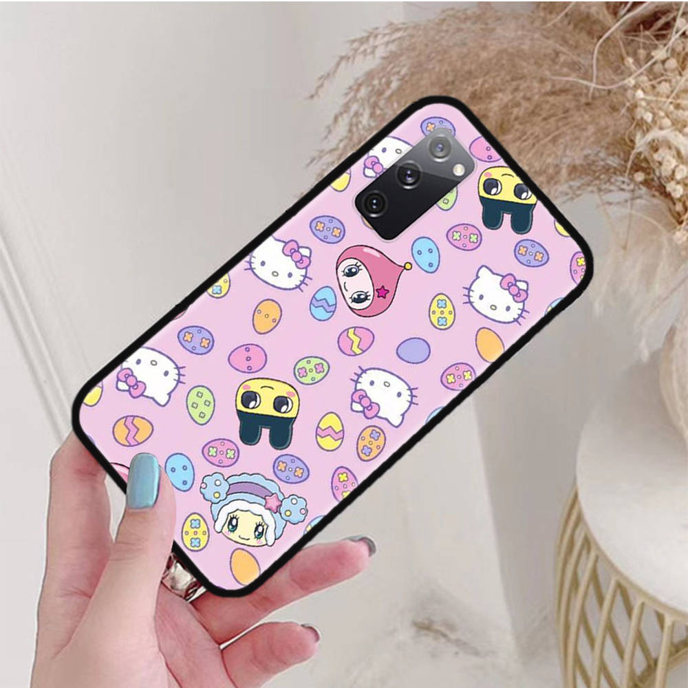 Black Case for iPhone 16 15 Plus 14 13 12 11 Pro 8 6 SE XR XS Max P30 Nova 5T Y5P Y6 Y7 Y8P Y9 Realme C30 C33 C31 L-14 Sanrio Mix