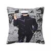 Jujutsu Kaisen Satoru Gojo Anime Girl Dinner Pillowcases Cushion Cover Throw Pillow Cover Bed Decor Square Multiple Sizes