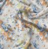 Soimoi Floral Print, Silk Fabric, Decor Sewing Fabric by The Yard 42 Inch Wide,  Decorative Fabric for Shirts Suits Ties,