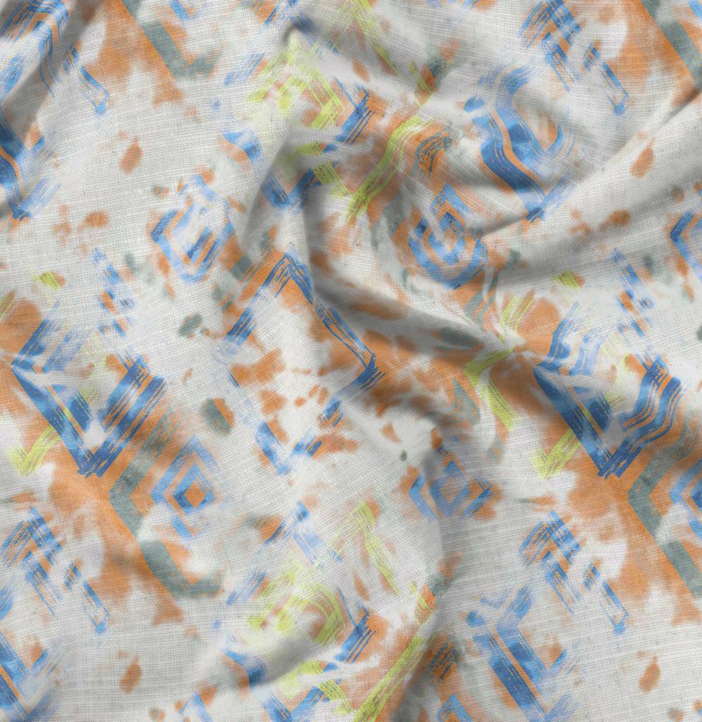 Soimoi Floral Print, Silk Fabric, Decor Sewing Fabric by The Yard 42 Inch Wide,  Decorative Fabric for Shirts Suits Ties,