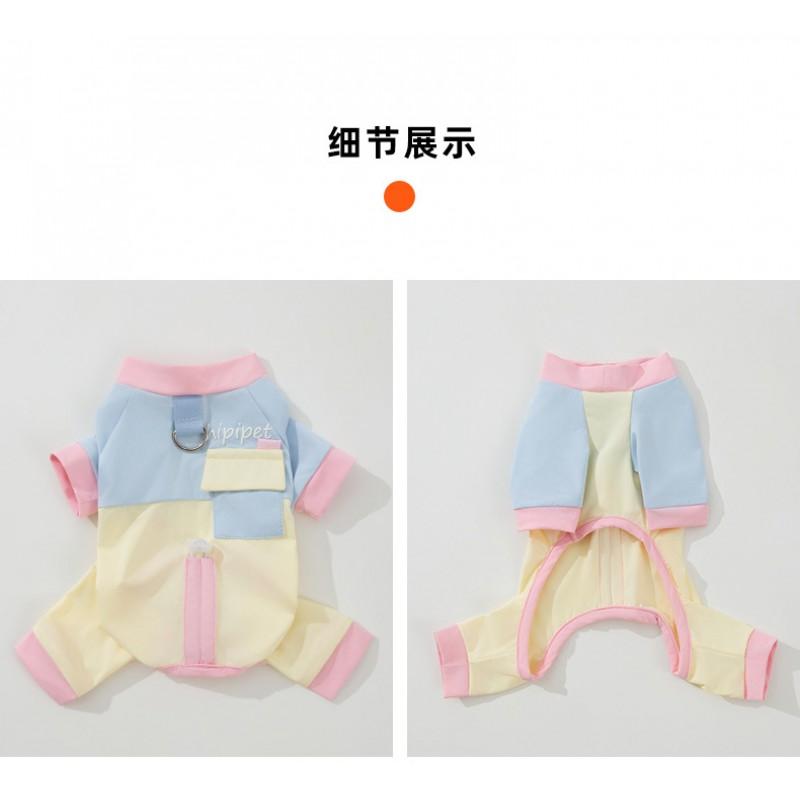 Cooling Stretch Ice Silk Dog Jumpsuit Small Medium Breeds Comfortable Breathable Pet Clothing