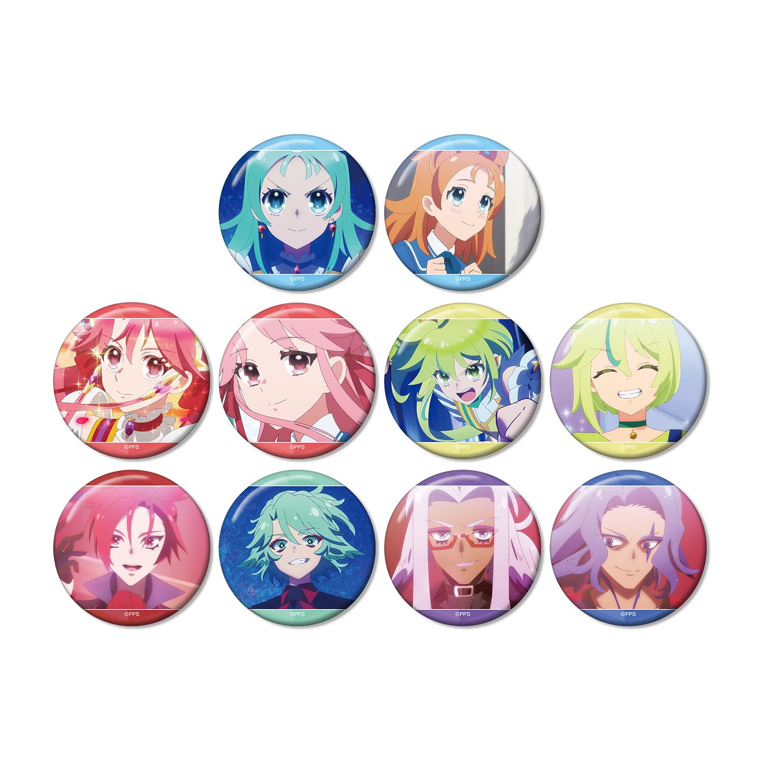 Сессия печати Значки сцены торговки Оркестра Коробка из 10 штук