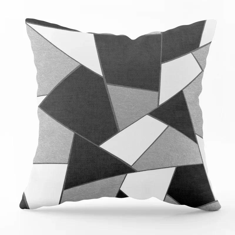 

Coussin nordique Simple pour la maison, oreiller carré géométrique, pour salon, salle à manger, шезлонг, Support de Taille 60x60cm