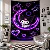 Wall TapestryKuromi Art Hanging Cloth Decorative Background Cover for Room Decoration