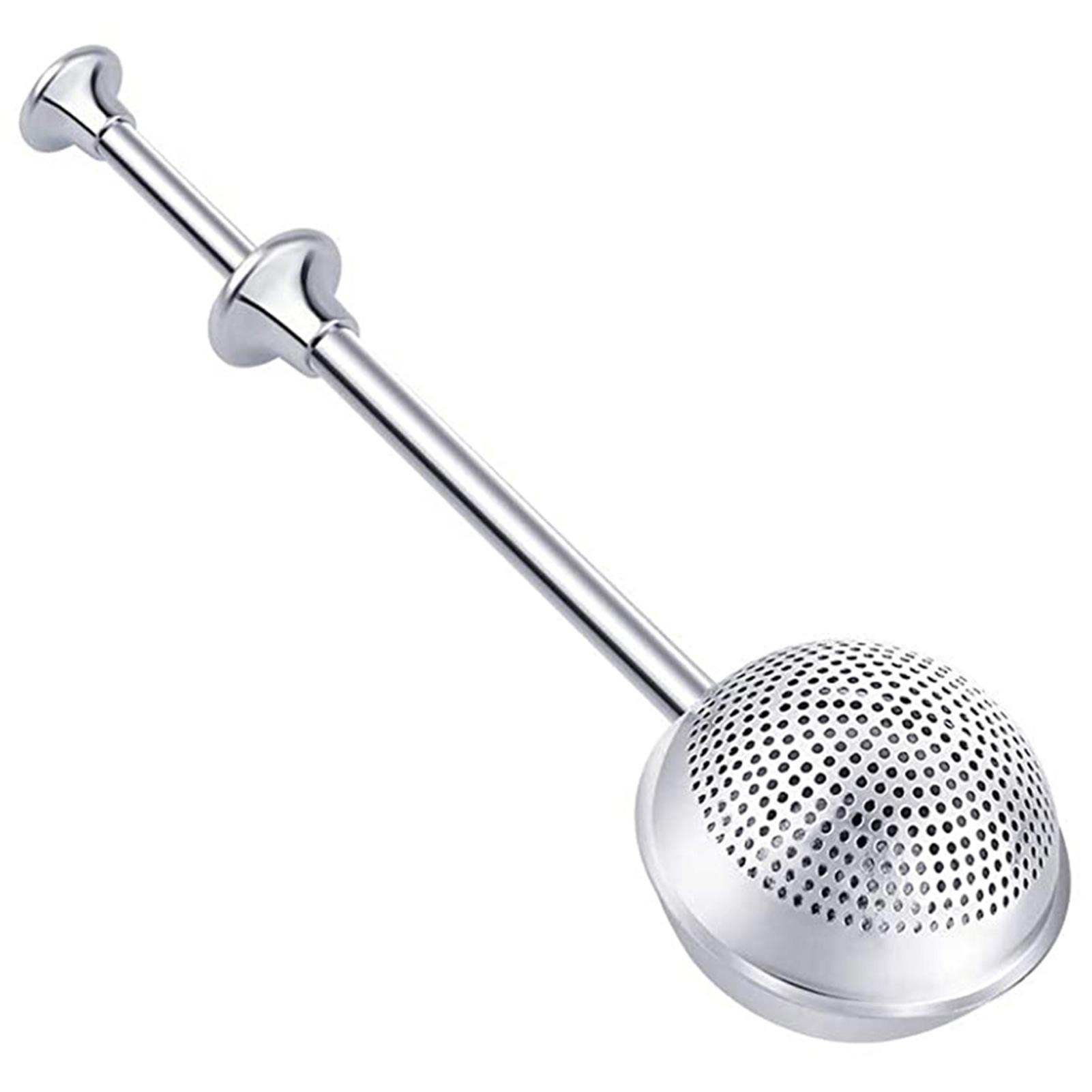 Stainless Steel Powder Spreader Telescopic Sugar Stick Flour Sieve/kitchen Baking Tool Baking Sieve Manual Colander Strainer