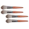 4Pcs Powder Brush Set for Face Loose Setting Powder Makeup Essential Tool Soft Fiber Wool Large