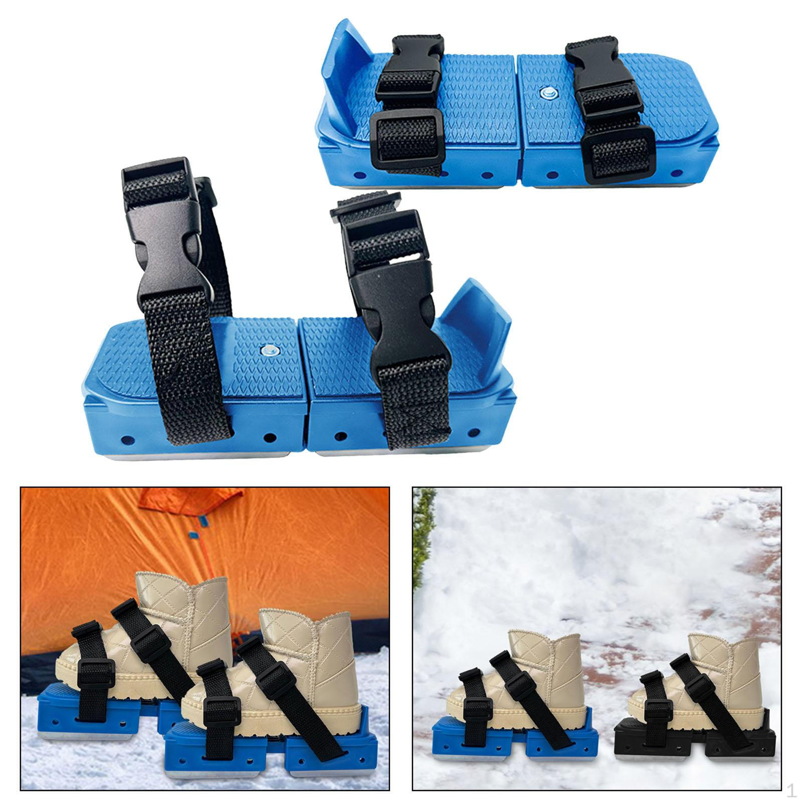 

Короткие лыжные коньки, универсальные, удобные в носке, устойчивые, для катания на коньках Blue Bagged