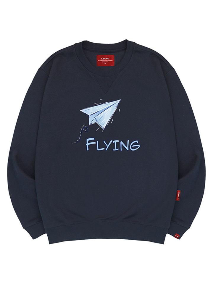 Ellamo Flying Sweatshirt Unisex Big Size S~4Xl (Type A)