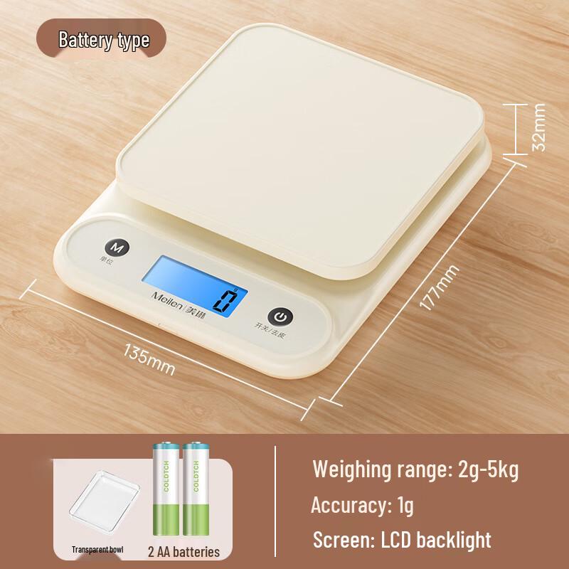 Meilen High-Precision Digital Kitchen Scale