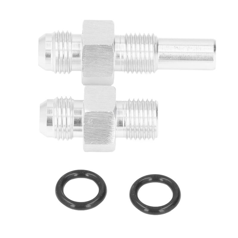 Transmission Cooler Adapter Fittings Front Rear Port ‑6AN Flare 6AN 551124 for GM 4L80E LS1 LM7 LR4 LQ4 LS6 L59 LQ9
