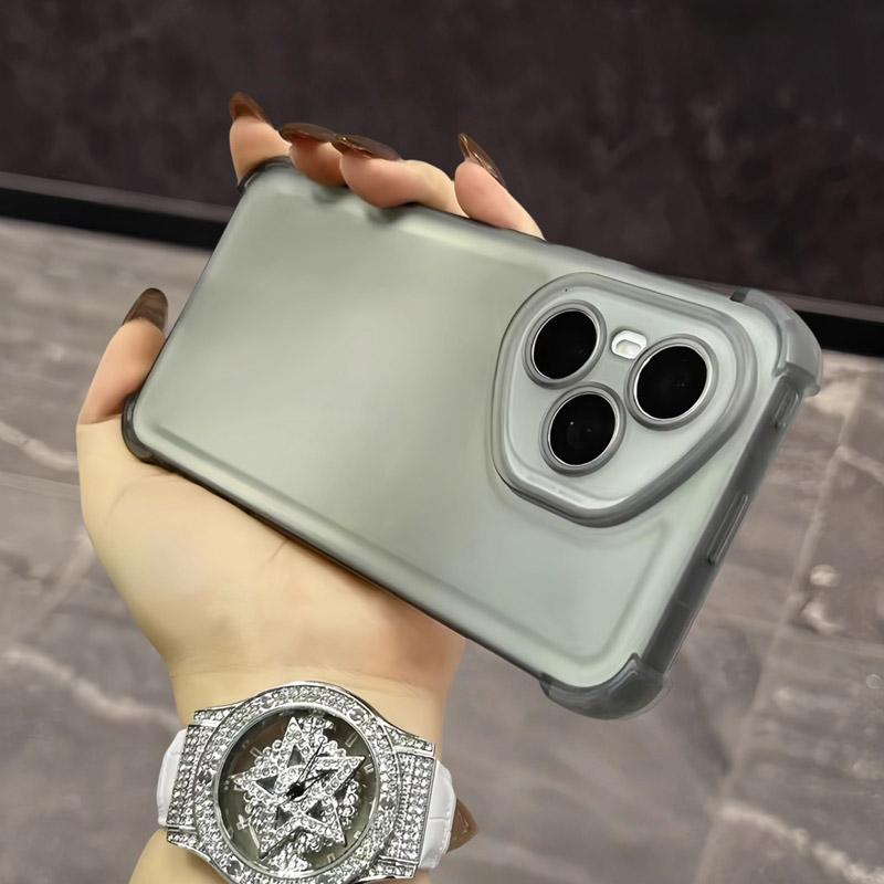 Candy Color Shockproof Transparent Matte Silicone Case For Huawei Honor 400 300 200 100 90 80 70 60 50 Pro Lite Gobal Soft Cover