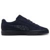 Puma Suede Mono Deboss Casual Low-Top Sneakers Unisex Sneakers Dark-Blue 384688-02