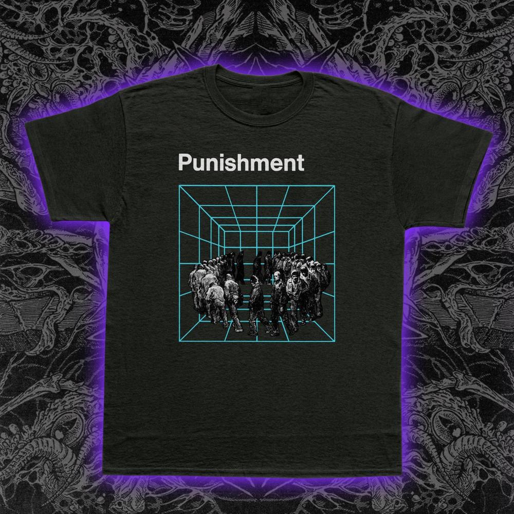 Eternal Punishment T-Shirt Dystopian Gothic Philosophical Minimalist Control Tee