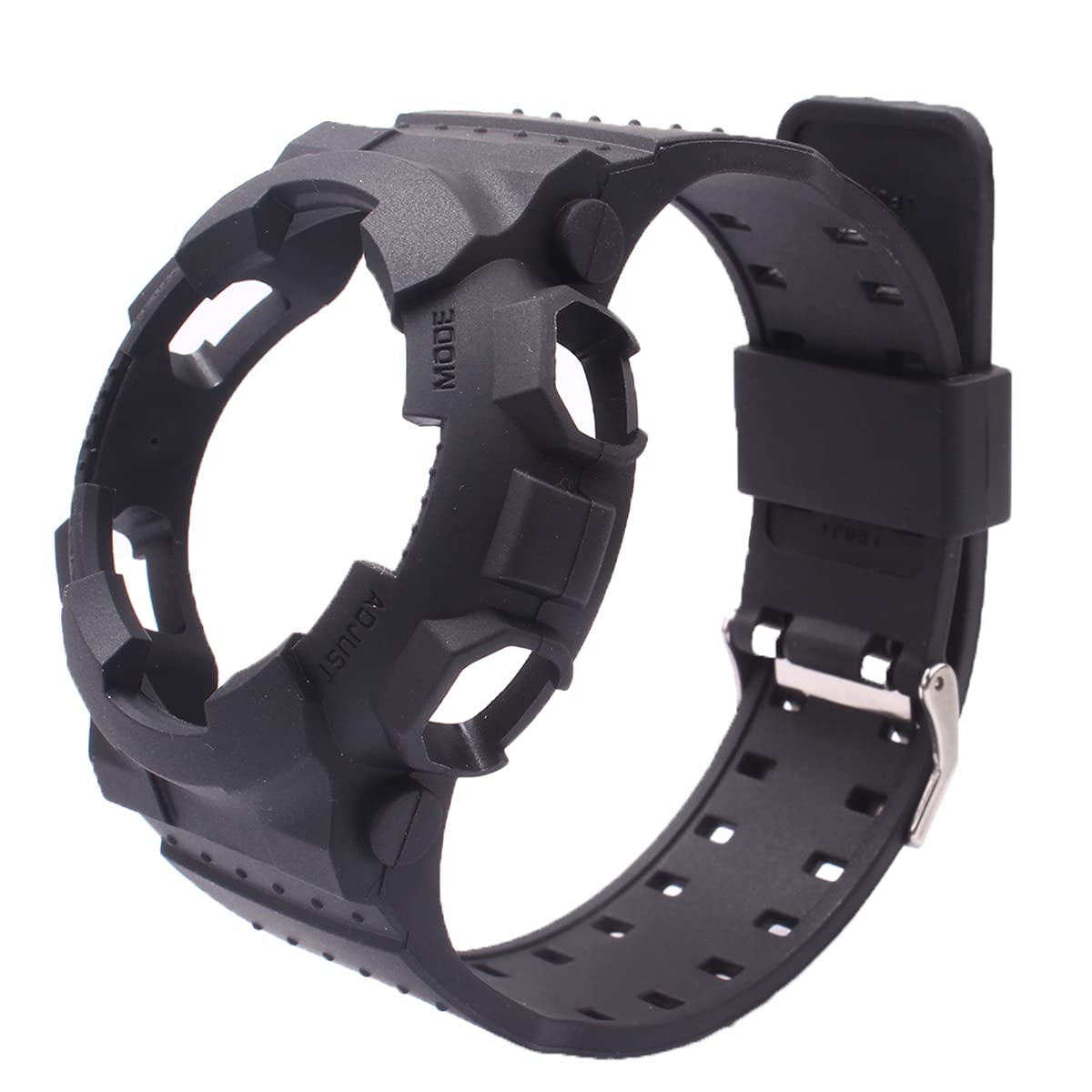 

Мой Время OliBoPo Натуральная смола Замена Ремешка для часов для Casio Мужские G-Shock GD120/GA-100/GA-110/GA-100C, Черный, 24 миллиметра, Простой.