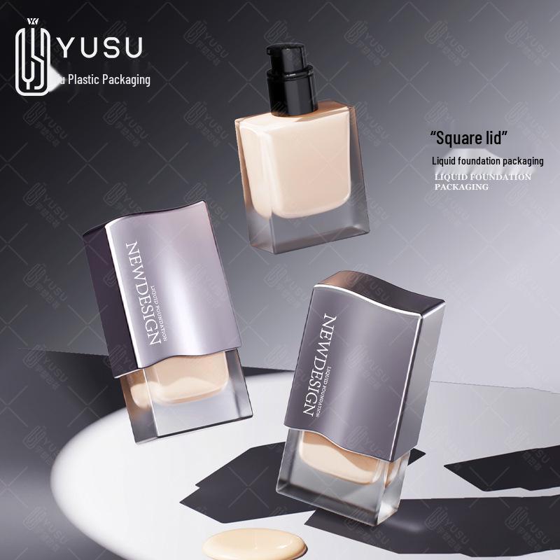 

30g High Appearance Square Glass Foundation & Sunscreen Lotion Bottle