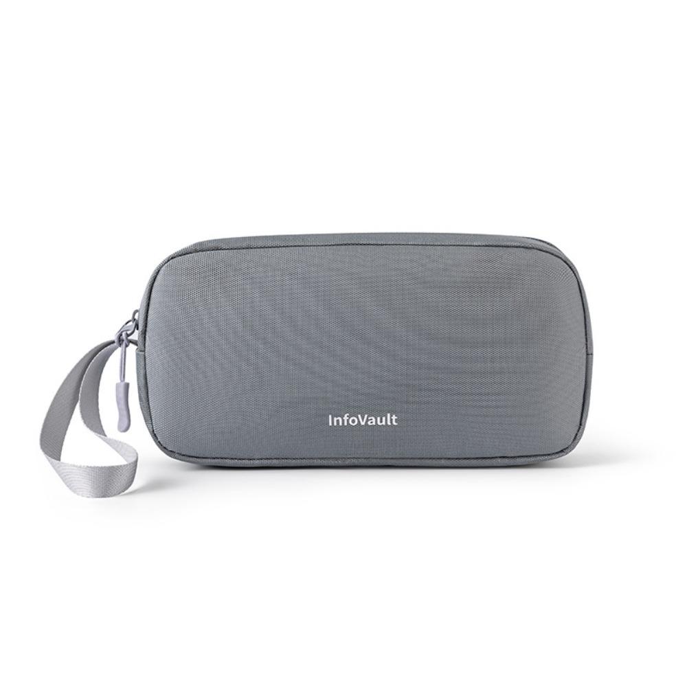 

Large Capacity Cable Storage Bag Oxford Cloth Electronics Bag New Travel Case Electronics Storage серый