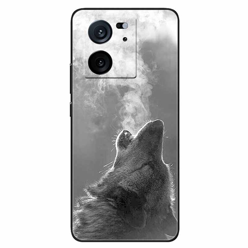 For Xiaomi 13T Pro 5G Case 13 T Soft Silicone Cool Wolf TPU Phone Cases for Xiaomi 13T Cover Capa Mi13T Shockproof Shells Lions